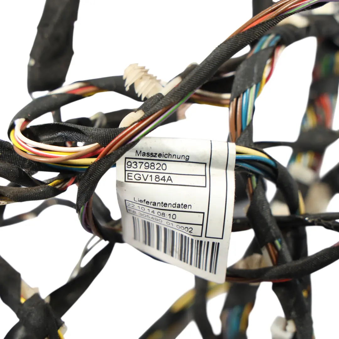 BMW X3 F25 X4 F26 Tür Kabel Baum Kabelbaum Fahrer Seite 9379820 - SKU 9379832 - Teilenummer 9379832