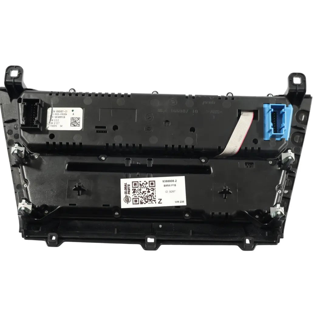 BMW X5 F15 Panel Sterowania Klimatyzacji Radia - SKU 9388808-2 - Numer Części 9388808