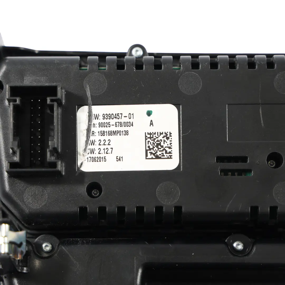 BMW X5 F15 Panel Sterowania Klimatyzacji Radia - SKU 9388808-2 - Numer Części 9388808