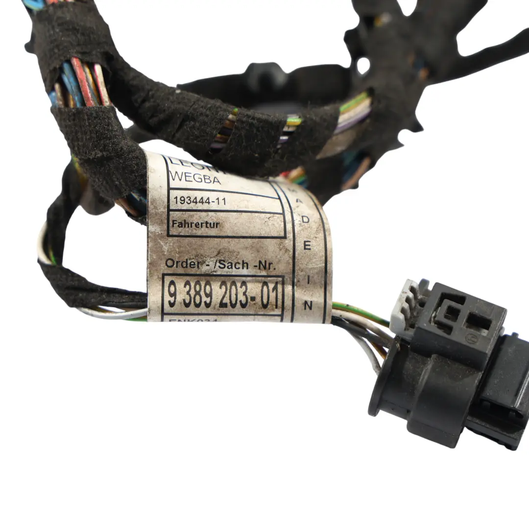 Mini Cooper F56 Puerta Cableado Mazo Cable Delantero Lado Conductor - SKU 9389203 - Número de pieza 9389203