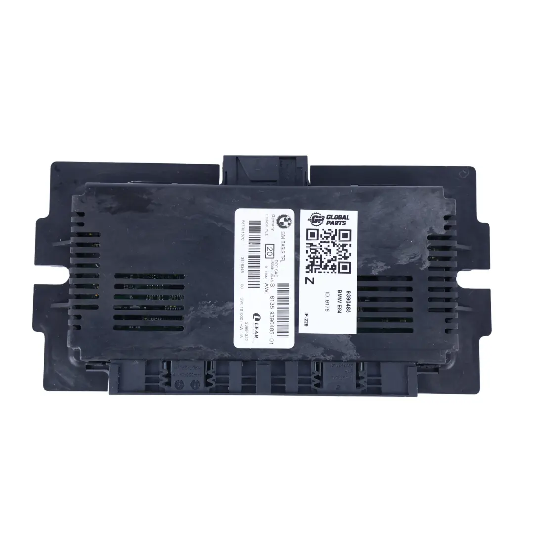 BMW X1 E84 E60 E61 E63 E64 Body Gateway Light Control Comfort Module - SKU 9390485 - Part number 9390485