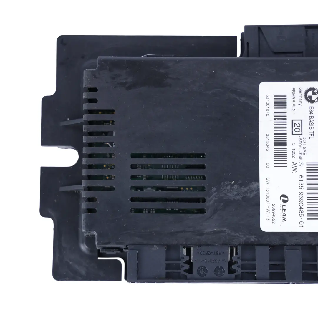 Module Confort Commande Éclairage Carrosserie 23994322 pour BMW X1 E84 E60 E61 E63 à propos du numéro de pièce 9390485 BMW X1 E84 E60 E61 E63 Module Confort Commande Éclairage Carrosserie 23994322 - SKU 9390485 - Numéro de pièce 9390485