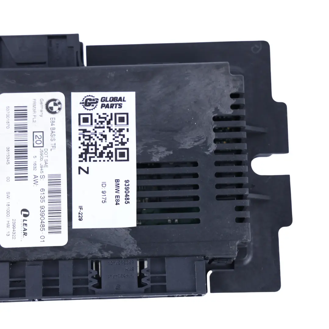 BMW X1 E84 E60 E61 Módulo Confort Iluminación Puerta Enlace Carrocería - SKU 9390485 - Número de pieza 9390485