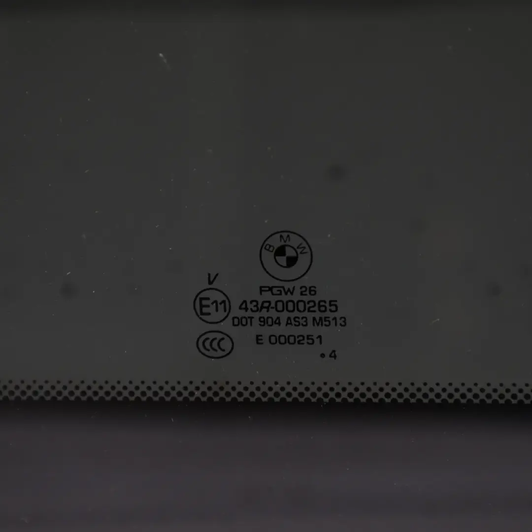 BMW X5 F15 Panoramic Sliding Roof Window Glass Glazing Tinted AS3 Front - SKU 9463698 - Part number 9463698