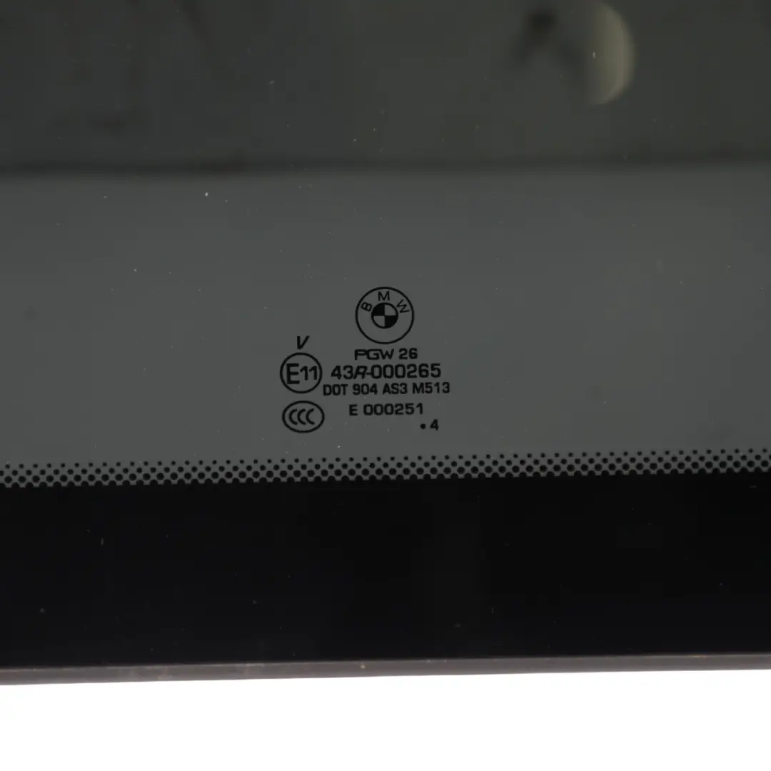 Panoramic Sliding Roof Window Glass Glazing Tinted AS3 Rear to BMW X5 F15 with Part number 9463699 BMW X5 F15 Panoramic Sliding Roof Window Glass Glazing Tinted AS3 Rear - SKU 9463699 - Part number 9463699