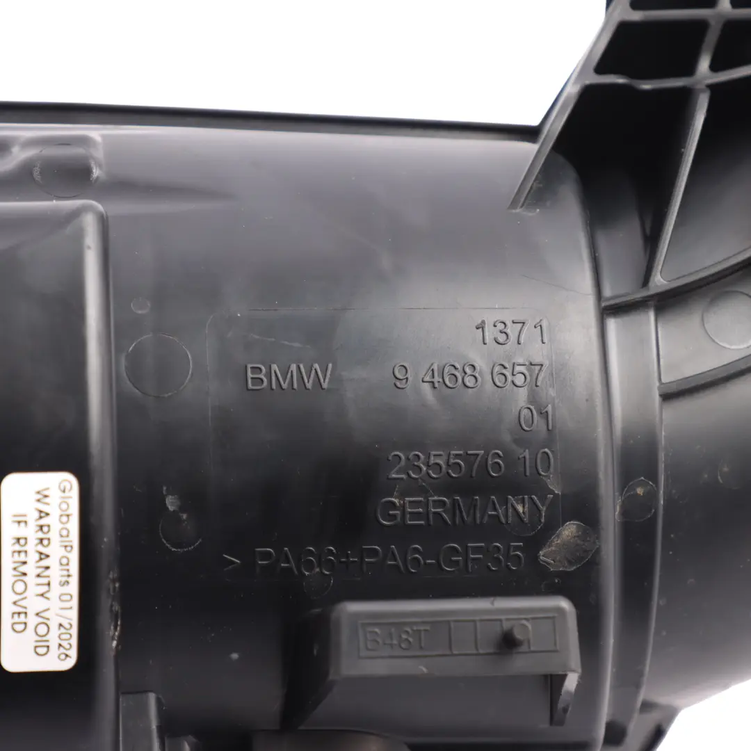 BMW F70 F74 F78 X1 U11 Air Charge Duct Resonator Pipe Hose Line B48R - SKU 9468657 - Part number 9468657