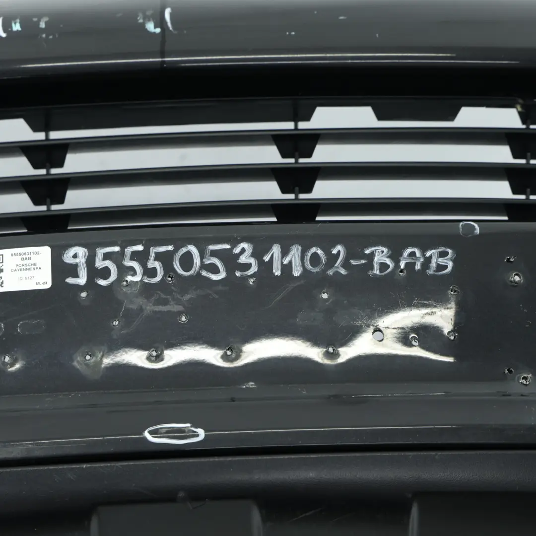 Zderzak Przedni Basalt Black Czarny Metalik - C9Z do Porsche Cayenne 9PA o numerze 95550531102 Porsche Cayenne 9PA Zderzak Przedni Basalt Black Czarny Metalik - C9Z - SKU 95550531102-BAB - Numer Części 95550531102