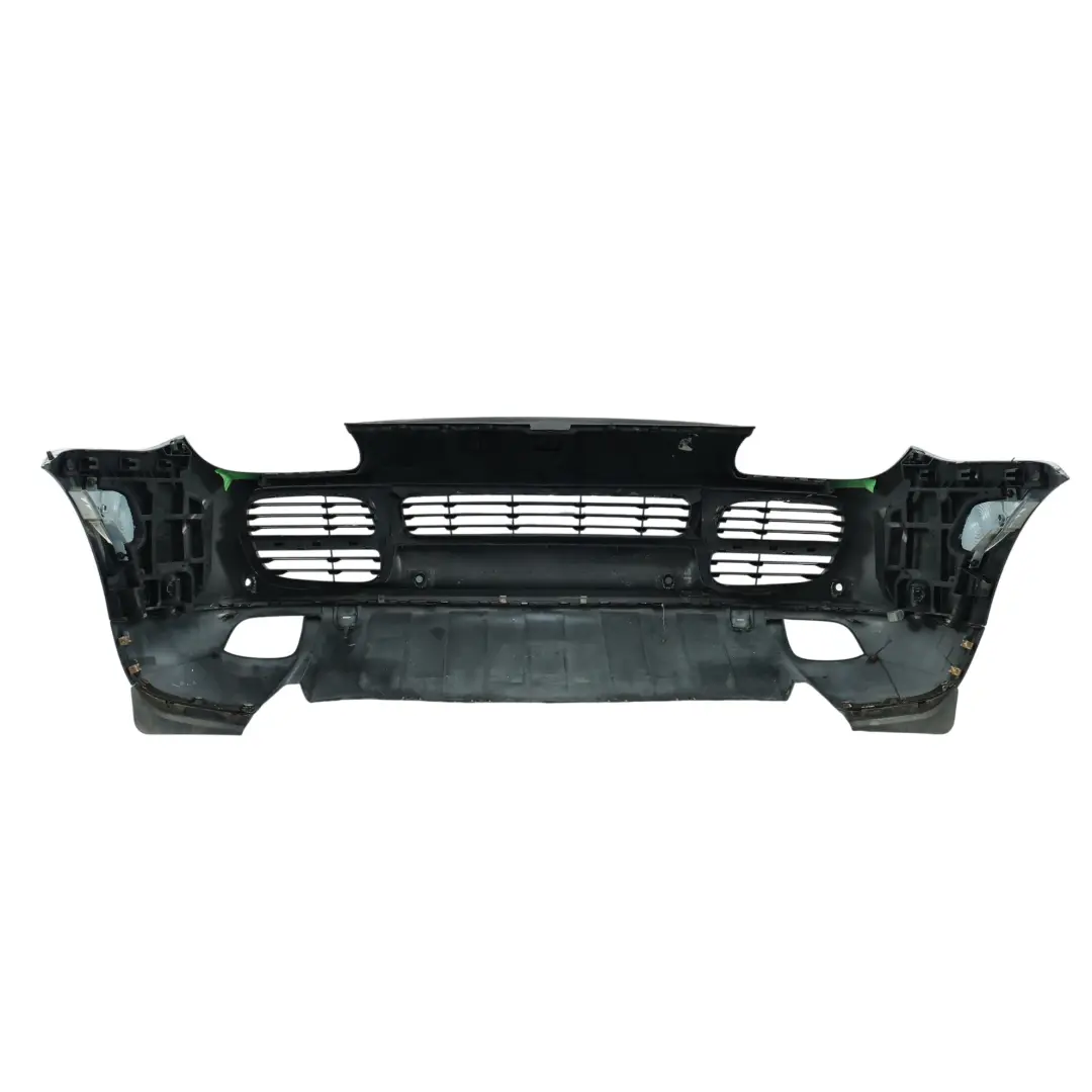 Porsche Cayenne 9PA Front Bumper Trim Panel Covering Basalt Black Metallic - C9Z - SKU 95550531102-BAB - Part number 95550531102