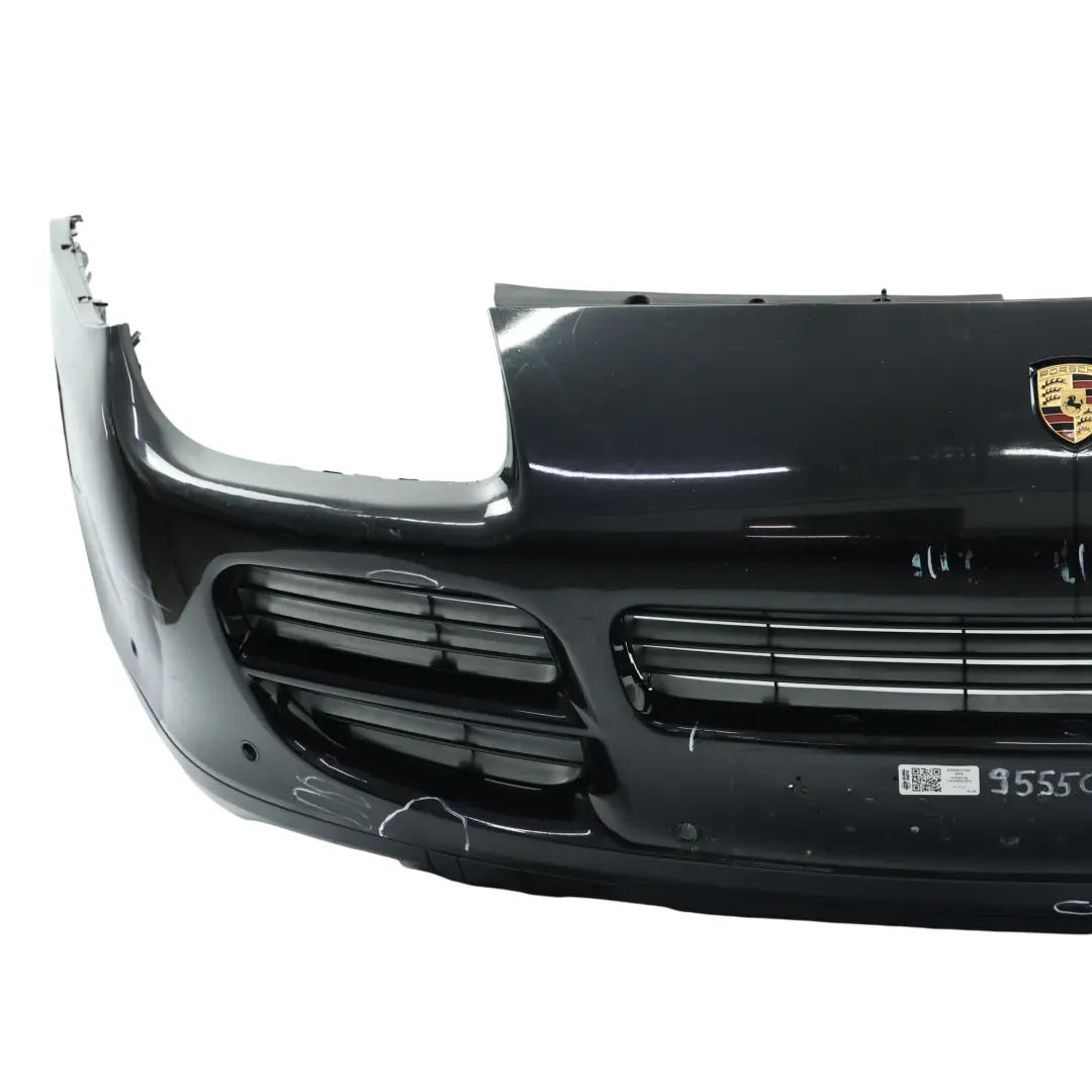 Porsche Cayenne 9PA Zderzak Przedni Basalt Black Czarny Metalik - C9Z - SKU 95550531102-BAB - Numer Części 95550531102