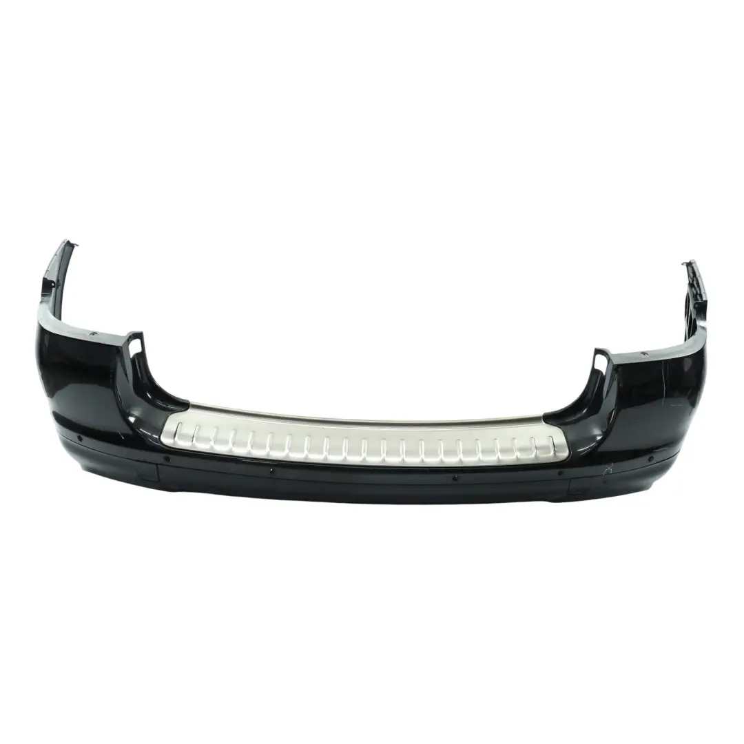 Porsche Cayenne 9PA Przedlift Tylny Zderzak Basalt Black Czarny Metalik C9Z - SKU 95550541102-BAB - Numer Części 95550541102