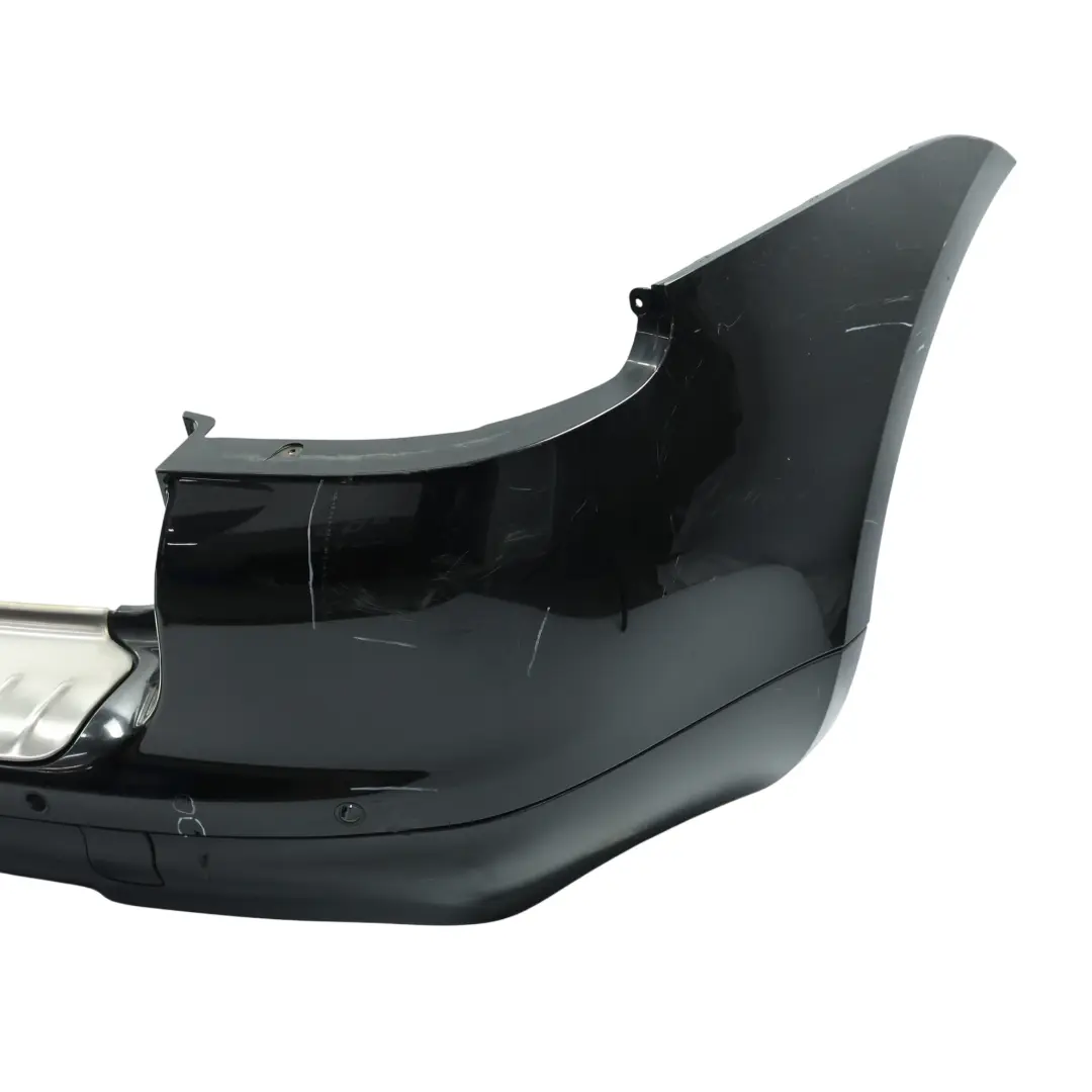 Przedlift Tylny Zderzak Basalt Black Czarny Metalik C9Z do Porsche Cayenne 9PA o numerze 95550541102 Porsche Cayenne 9PA Przedlift Tylny Zderzak Basalt Black Czarny Metalik C9Z - SKU 95550541102-BAB - Numer Części 95550541102