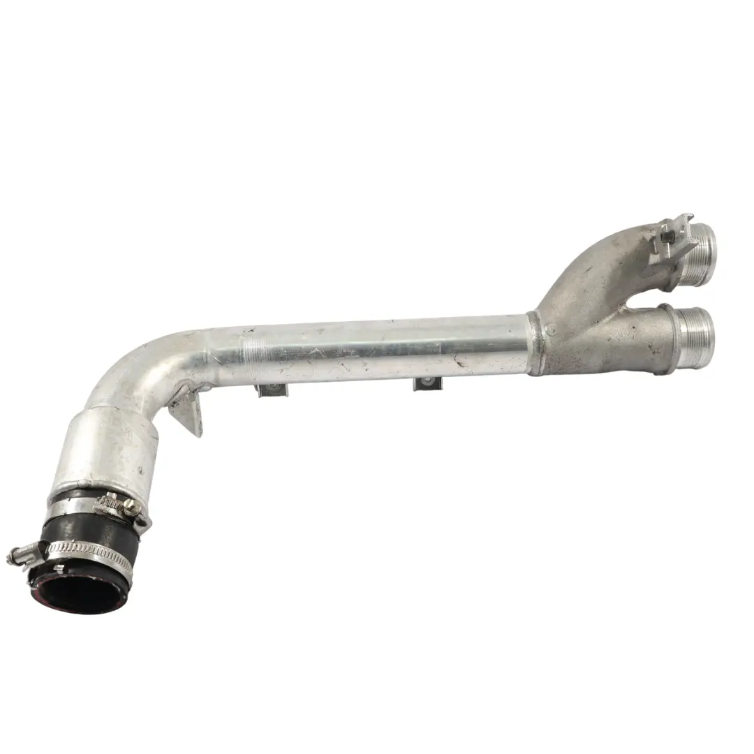 Pressure Pipe Hose Line to Porsche Cayenne 92A Intercooler Turbo with Part number 95811074101 Porsche Cayenne 92A Intercooler Turbo Pressure Pipe Hose Line - SKU 95811074101 - Part number 95811074101