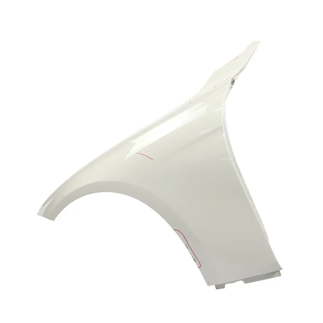 BMW F30 F31 Panel Lateral Guardabarros Delantero Izquierdo Alpinweiss 3 - 300 - SKU 9621597-AW - Número de pieza 9621597