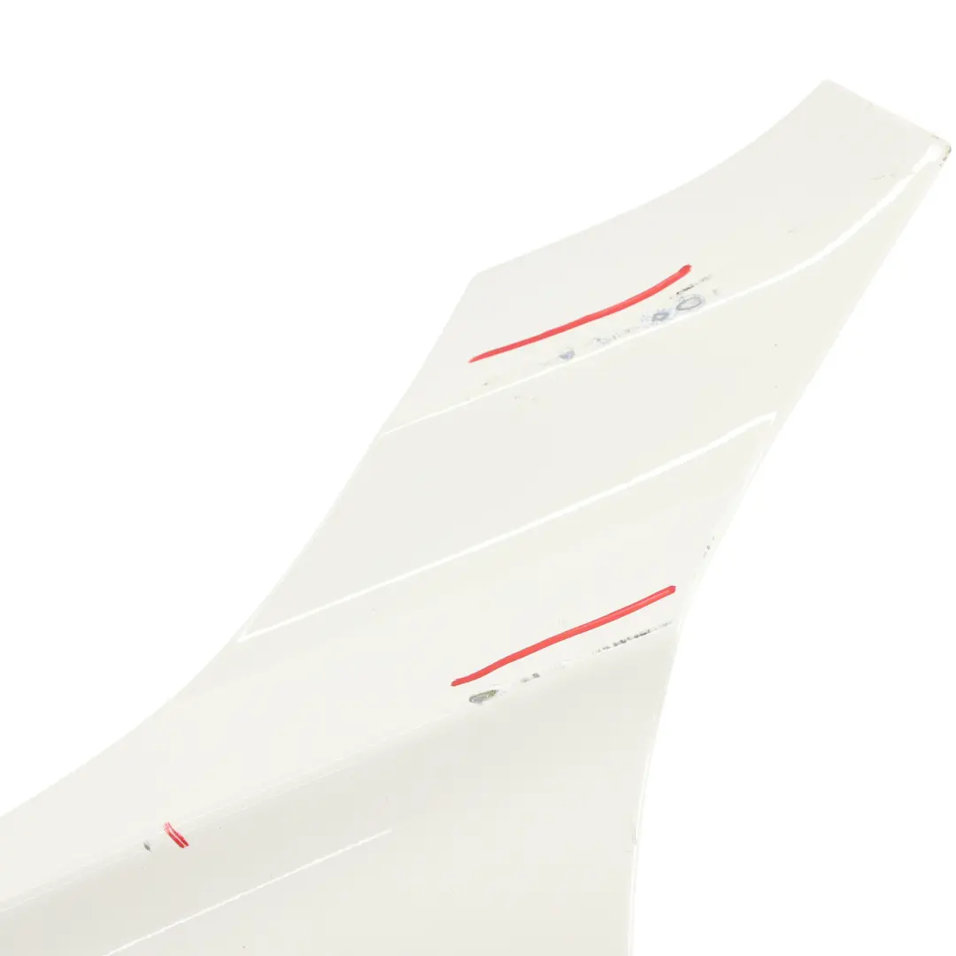 Side Wing Panel Fender Front Left N/S Alpinweiss 3 White - 300 to BMW F30 F31 with Part number 9621597 BMW F30 F31 Side Wing Panel Fender Front Left N/S Alpinweiss 3 White - 300 - SKU 9621597-AW - Part number 9621597