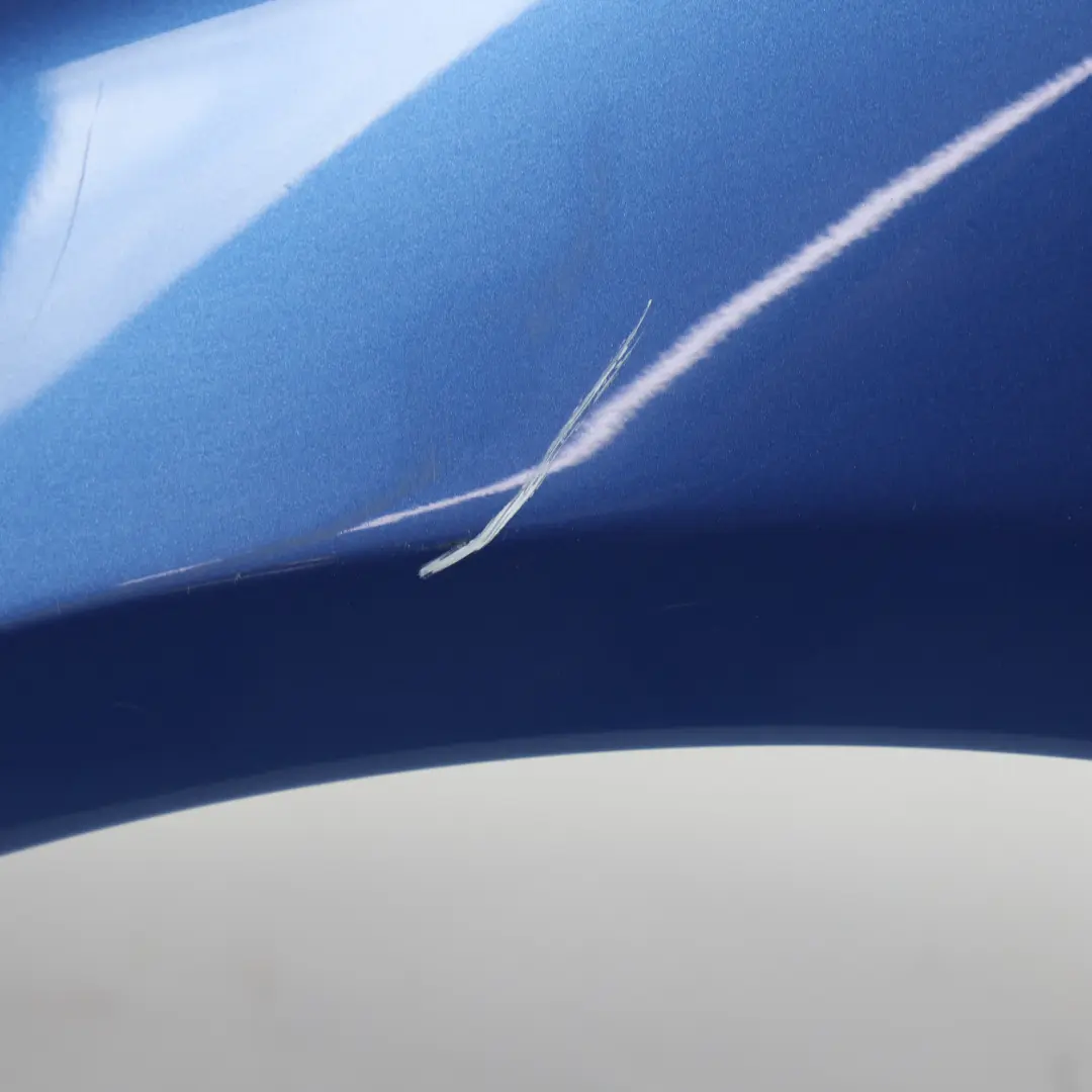 BMW F30 F31 Błotnik Lewy Przedni Estoril blue Niebieski Metalik - B45 - SKU 9621597-EB - Numer Części 9621597
