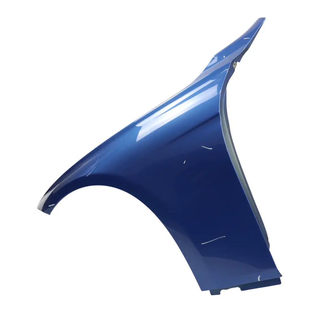 BMW F30 F31 Side Wing Panel Fender Front Left N/S Estoril Blue Metallic - B45 - SKU 9621597-EB - Part number 9621597