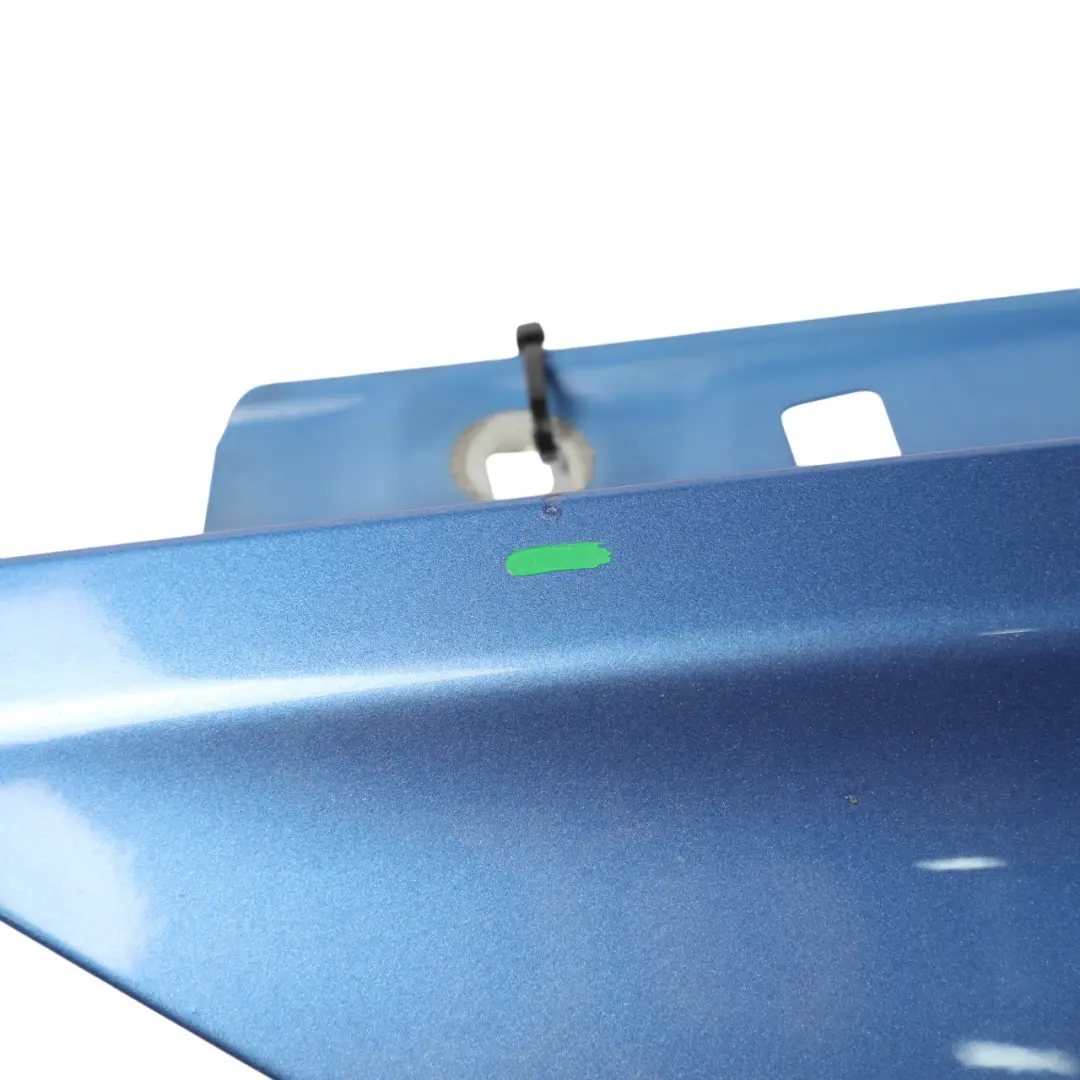 BMW F30 F31 Side Wing Panel Fender Front Left N/S Estoril Blue Metallic - B45 - SKU 9621597-EB1 - Part number 9621597