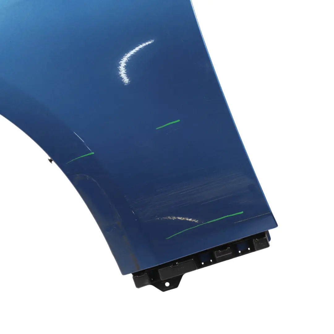 Side Wing Panel Fender Front Left N/S Estoril Blue Metallic - B45 to BMW F30 F31 with Part number 9621597 BMW F30 F31 Side Wing Panel Fender Front Left N/S Estoril Blue Metallic - B45 - SKU 9621597-EB1 - Part number 9621597