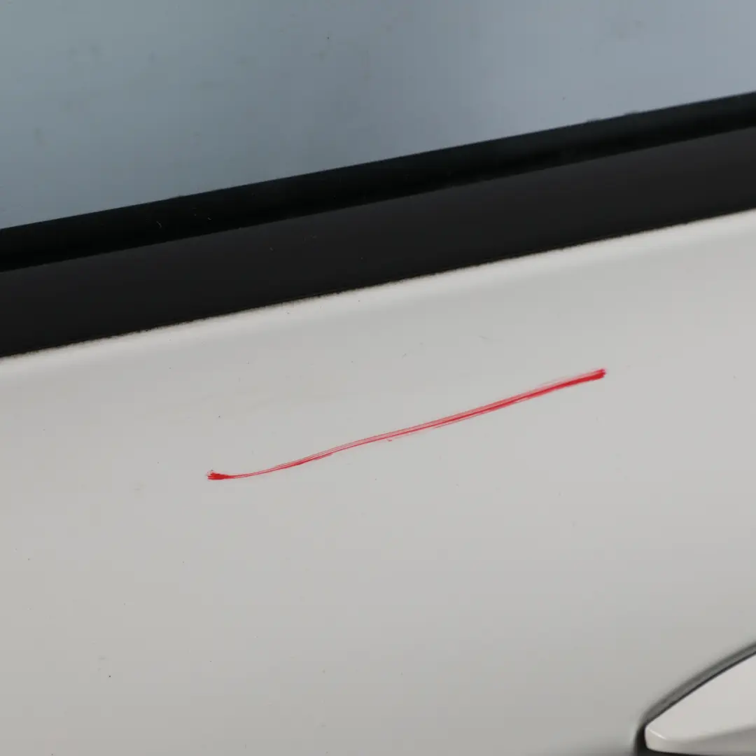 BMW F45 Active Tourer Door Rear Left N/S Alpinweiss 3 White - 300 - SKU 9631839-AW - Part number 9631839