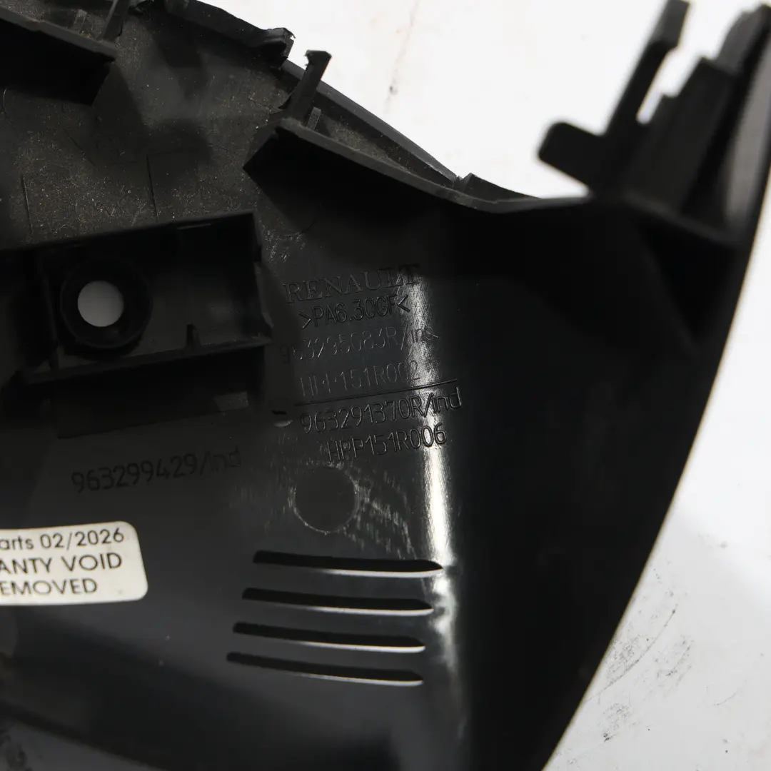 Smart A453 Rückspiegel Abdeckung Trim Panel Schwarz - SKU 963291370R - Teilenummer 963291370R