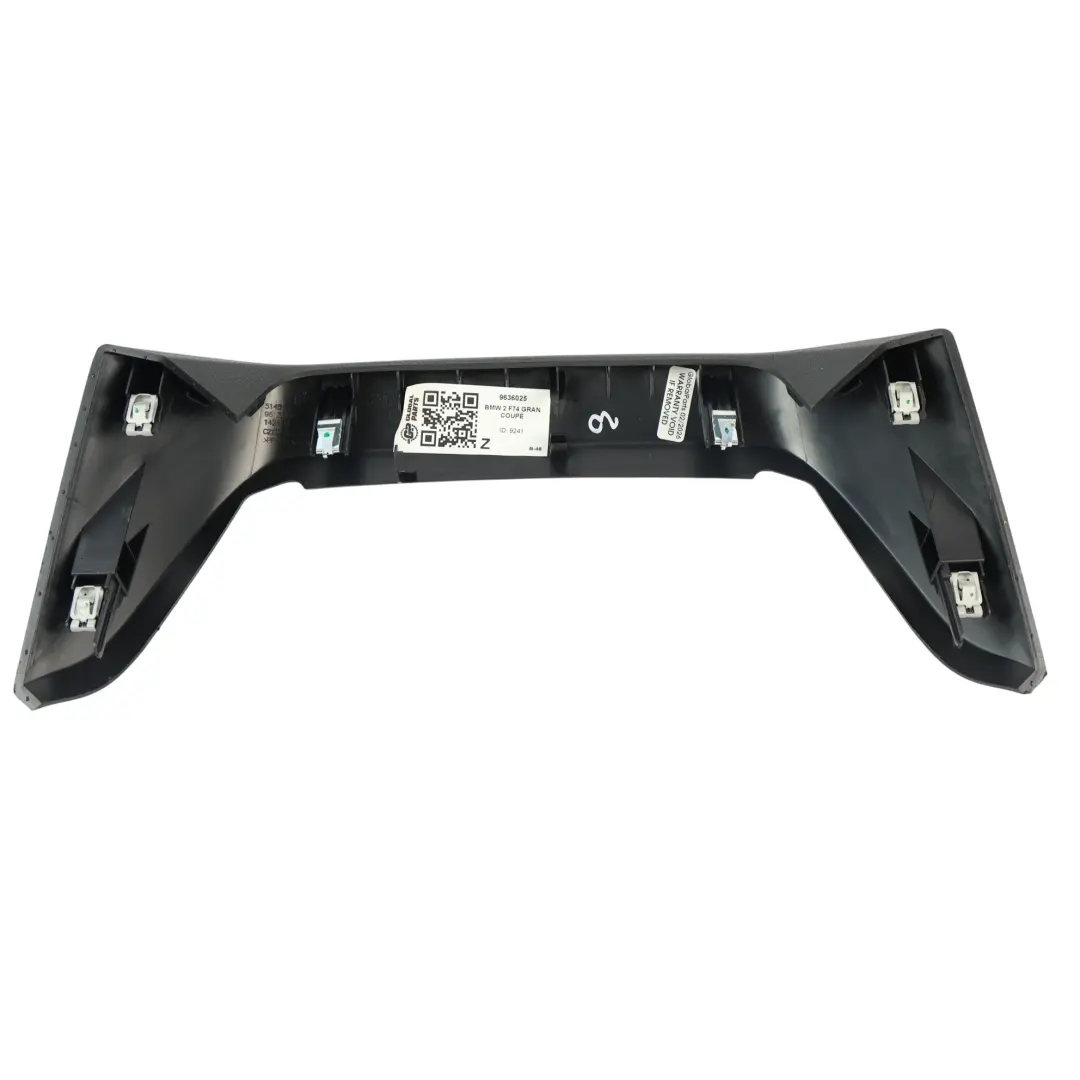 F74 Gran Coupé Panneau Garniture Tableau Bord Inférieur Console pour BMW F70 à propos du numéro de pièce 9636025 BMW F70 F74 Gran Coupé Panneau Garniture Tableau Bord Inférieur Console - SKU 9636025 - Numéro de pièce 9636025