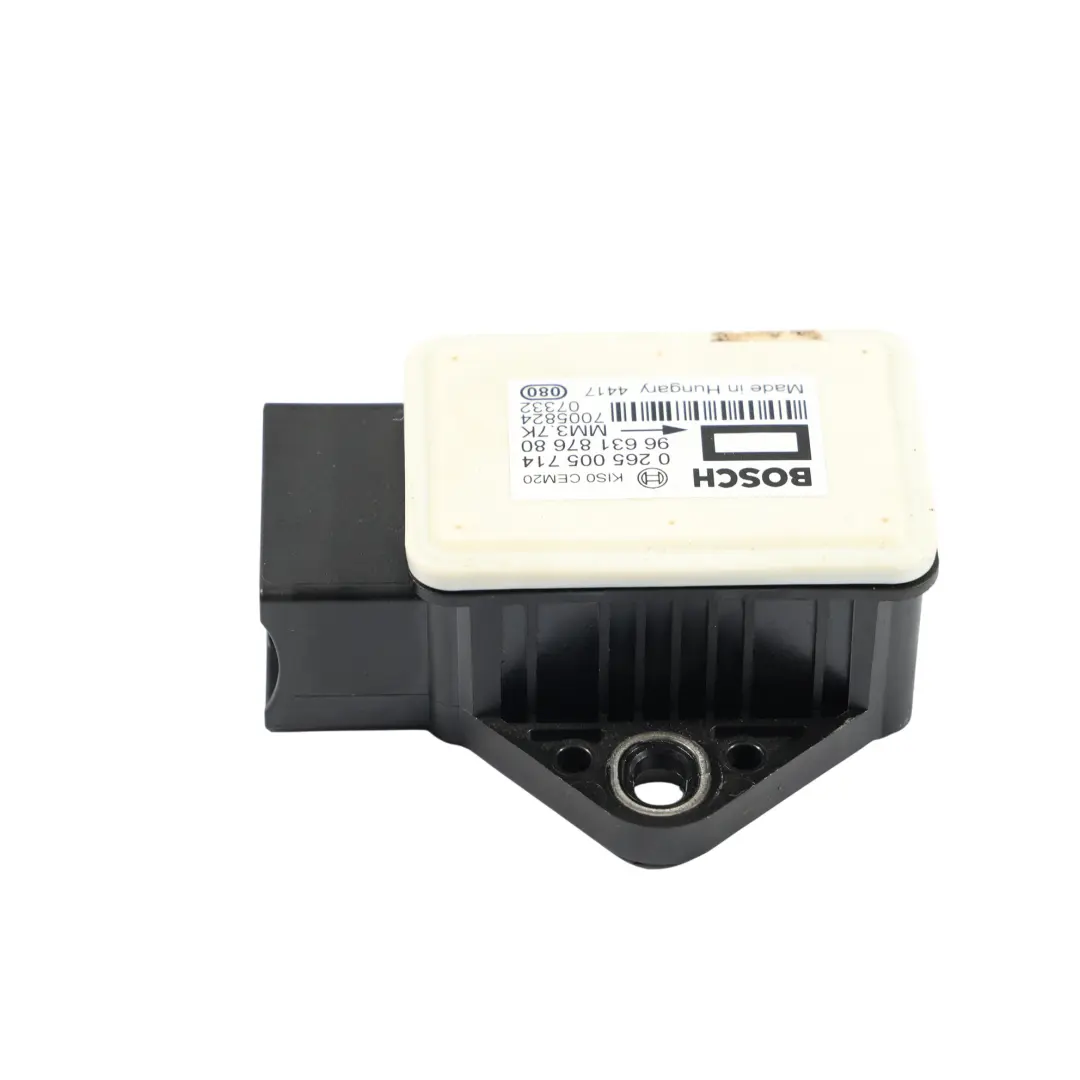 Peugeot 308 T7 Gierrate Geschwindigkeit ESP Sensor Steuergerät 0265005714 - SKU 9663187680 - Teilenummer 9663187680