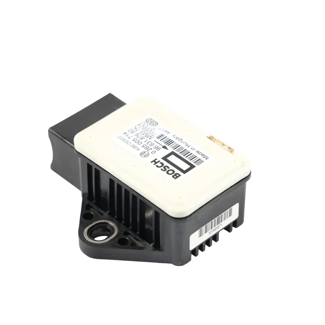 Peugeot 308 T7 Gierrate Geschwindigkeit ESP Sensor Steuergerät 0265005714 - SKU 9663187680 - Teilenummer 9663187680