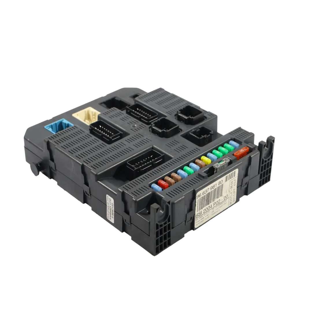 Peugeot 308 T7 Boîte Fusibles Module Commande Carrosserie BSI BCM - SKU 9663798180 - Numéro de pièce 9663798180
