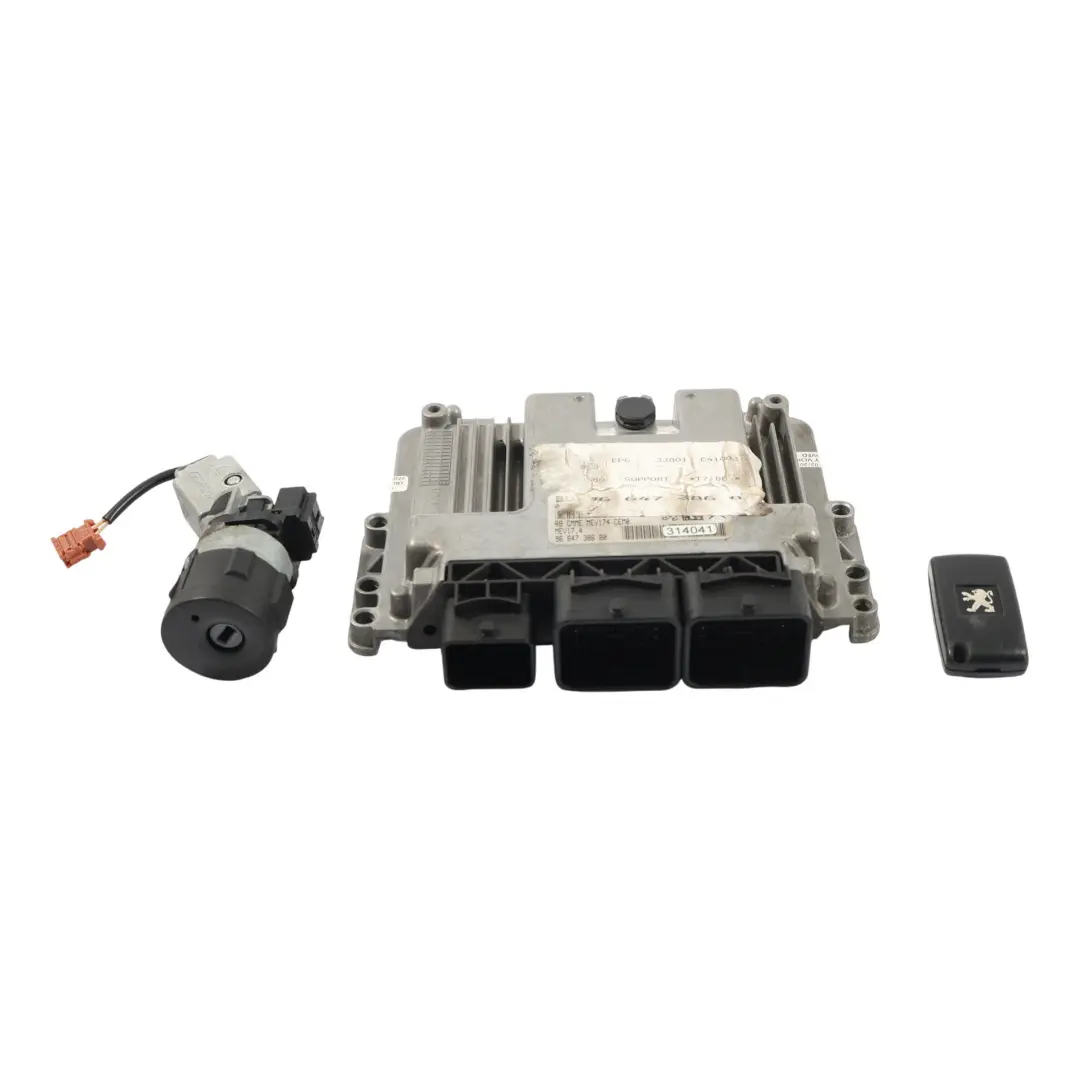 Peugeot 308 T7 1.6 5FW 120HP Engine Control Module ECU Kit Manual - SKU 9664738680-1 - Part number 9664738680