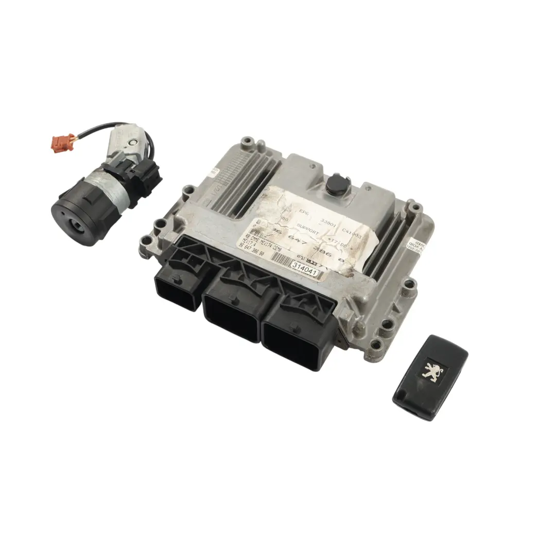 Peugeot 308 T7 1.6 5FW 120HP Módulo Control Del Motor Kit ECU Manual - SKU 9664738680-1 - Número de pieza 9664738680