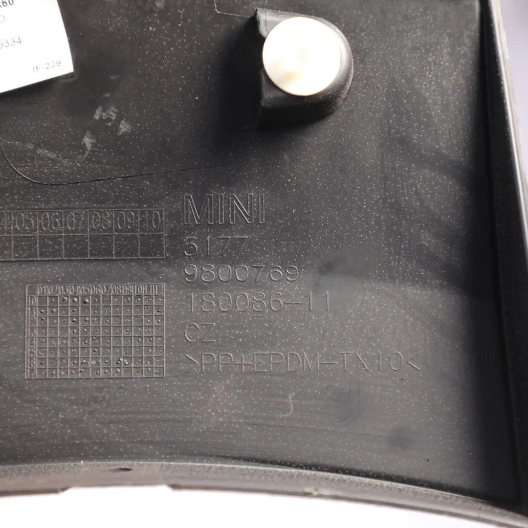 Mini Countryman R60 Copertura Passaruota Posteriore Sinistra - SKU 9800769 - Numero di parte 9800769