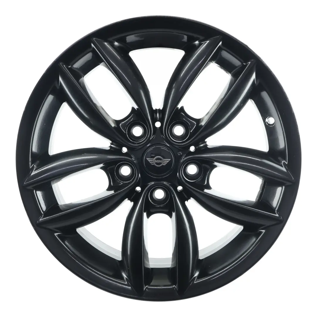  Cerchione Mini R60 R61 In Lega 17" 7J 5-Star Double Spoke - 124 Nero - SKU 9803726-4 - Numero di parte 9803726