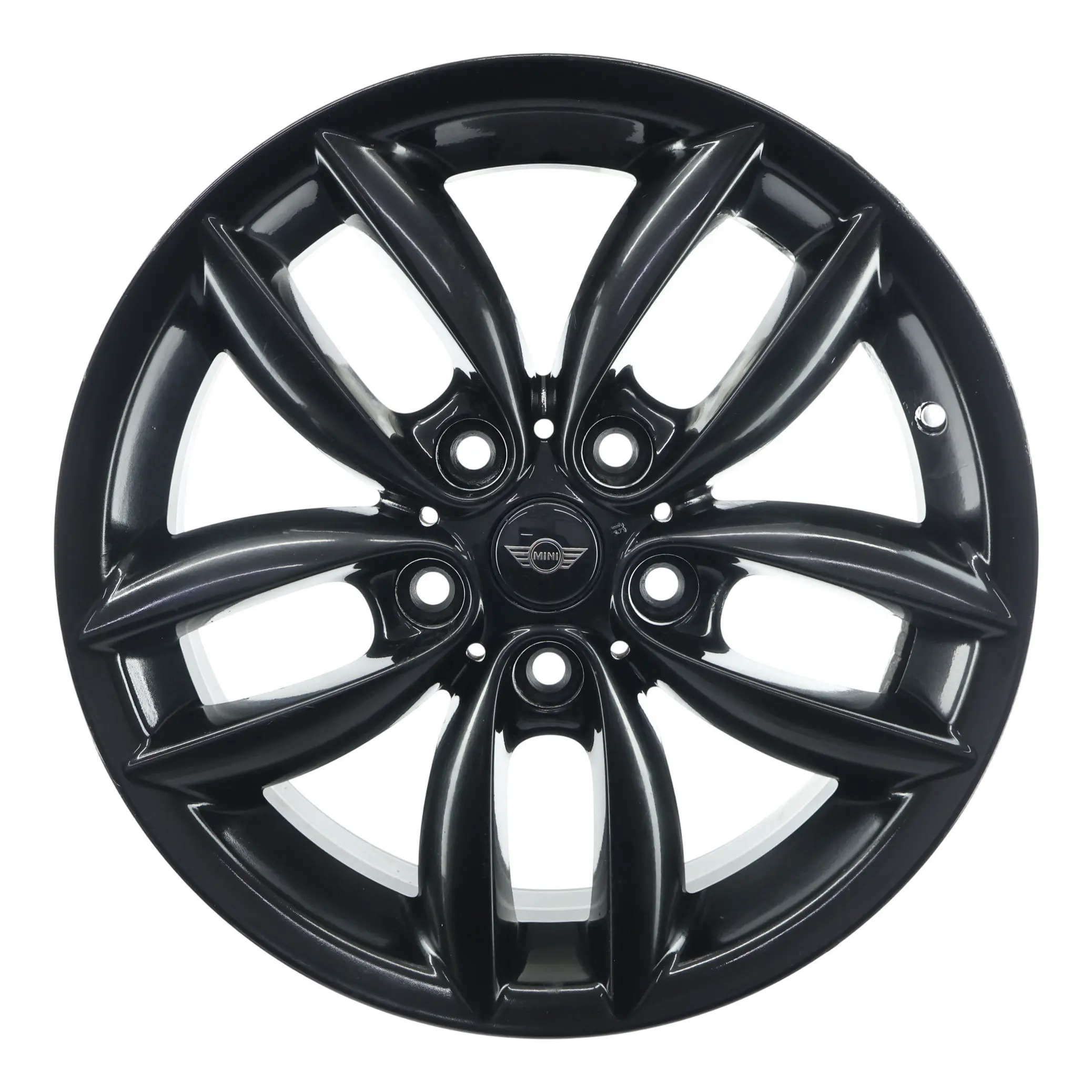 Cerchione Mini R60 R61 In Lega 17" 7J 5-Star Double Spoke - 124 Nero 9803726