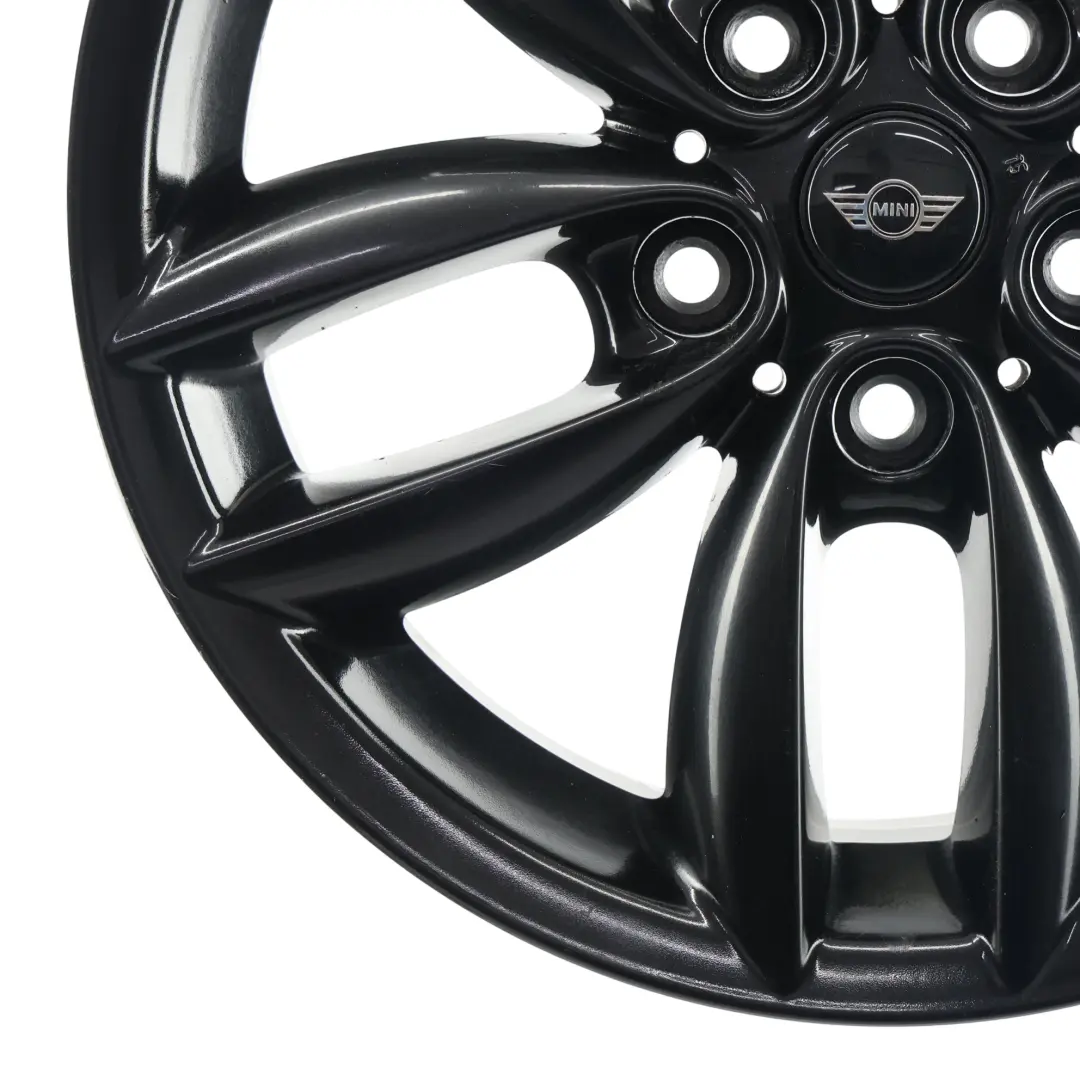  Cerchione Mini R60 R61 In Lega 17" 7J 5-Star Double Spoke - 124 Nero - SKU 9803726-4 - Numero di parte 9803726