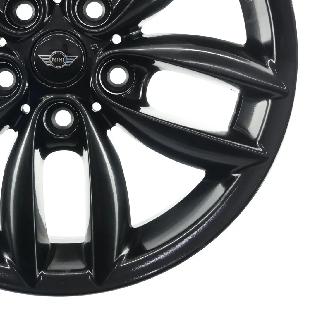 Wheel Rim Mini R60 R61 Alloy 17" 7J 5-Star Double Spoke - 124 Black - SKU 9803726-4 - Part number 9803726