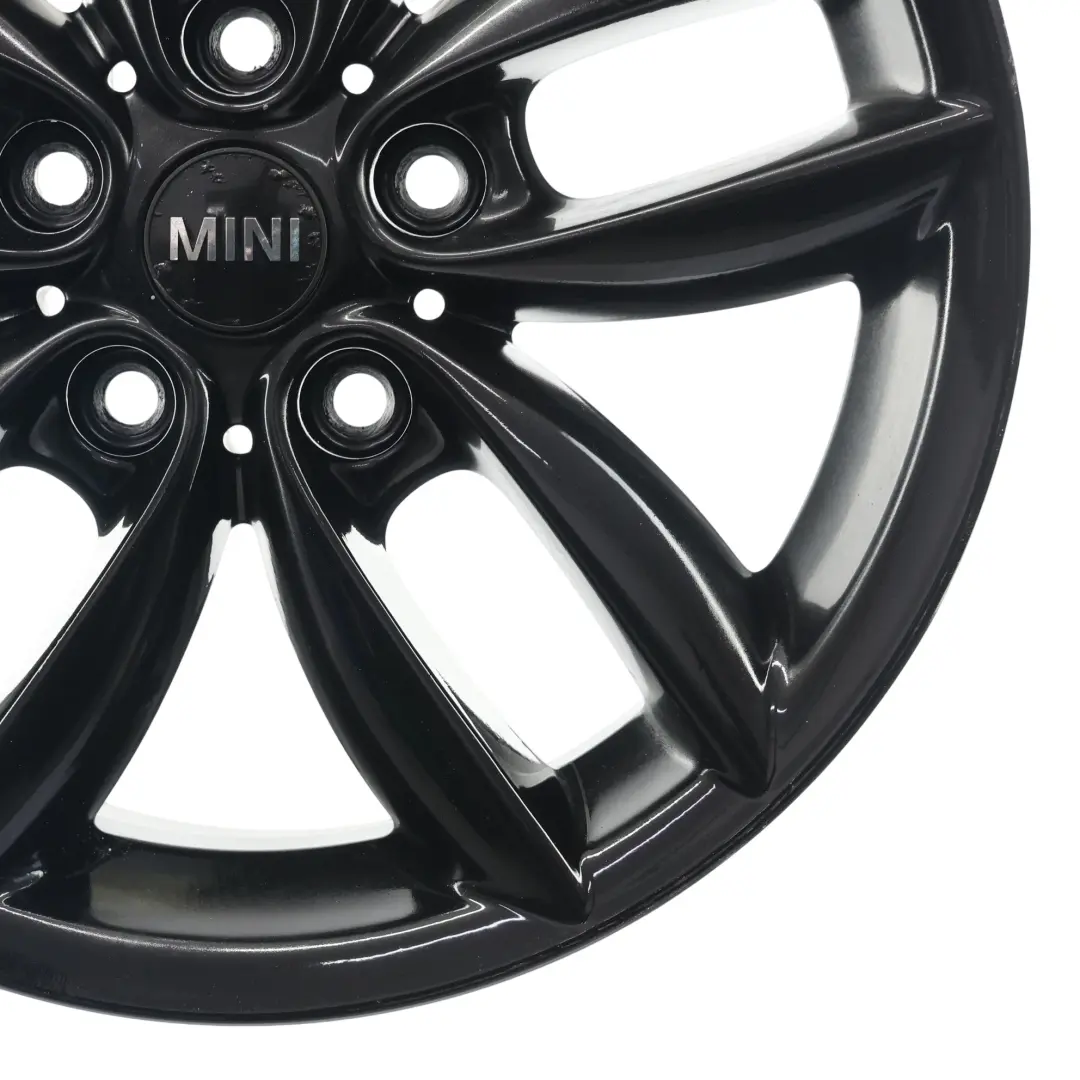 Mini Cooper R60 R61 Cerchio In Lega Nero 17" 7J ET:50 5-Star Double Spoke 124 - SKU 9803726-5 - Numero di parte 9803726