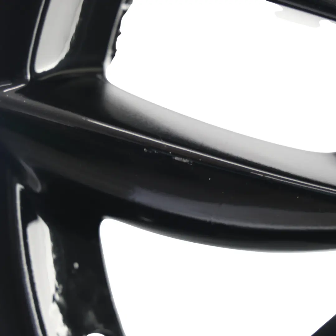 Mini Cooper R60 R61 Wheel Rim Alloy Black 17" 7J ET:50 5-Star Double Spoke 124 - SKU 9803726-5 - Part number 9803726