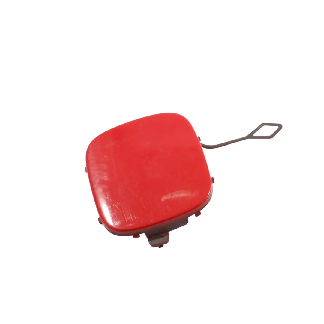 Mini R60 R61 Front Bumper Cover Flap Towing Lug Eye Chili Red - 851 - SKU 9802066-CHRED - Part number 9802066