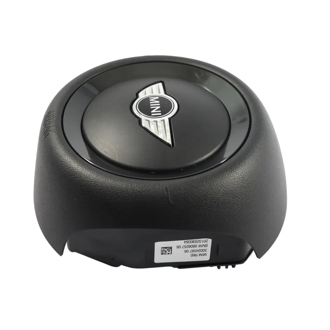 Steering Wheel Driver's Side Air Module Unit to Mini R60 with Part number 9806257 Mini R60 Steering Wheel Driver's Side Air Module Unit - SKU 9806257-3 - Part number 9806257