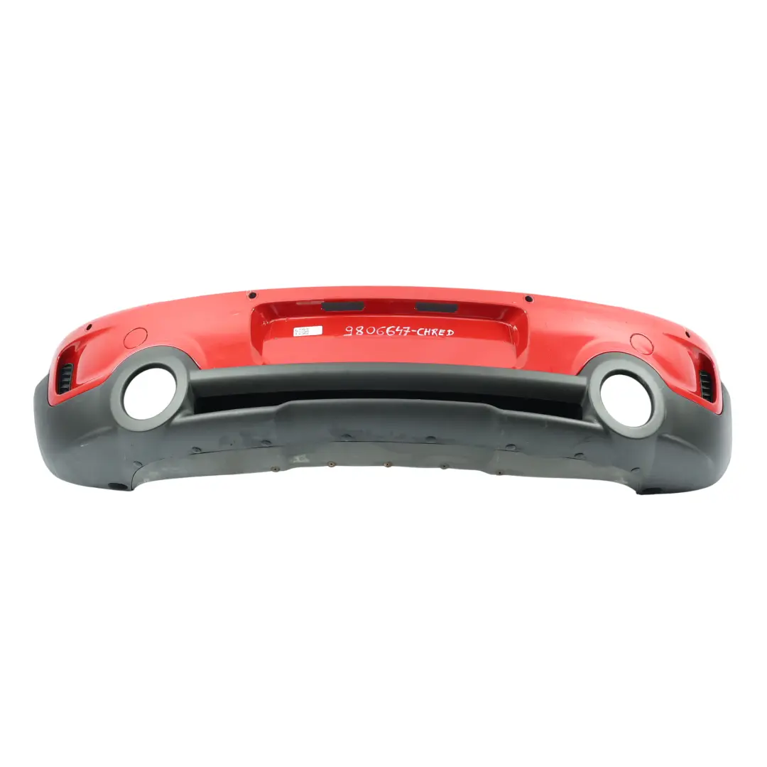 Mini Countryman R60 Rear Bumper Cooper S PDC Chili Red - 851 - SKU 9806647-CHRED - Part number 9806647