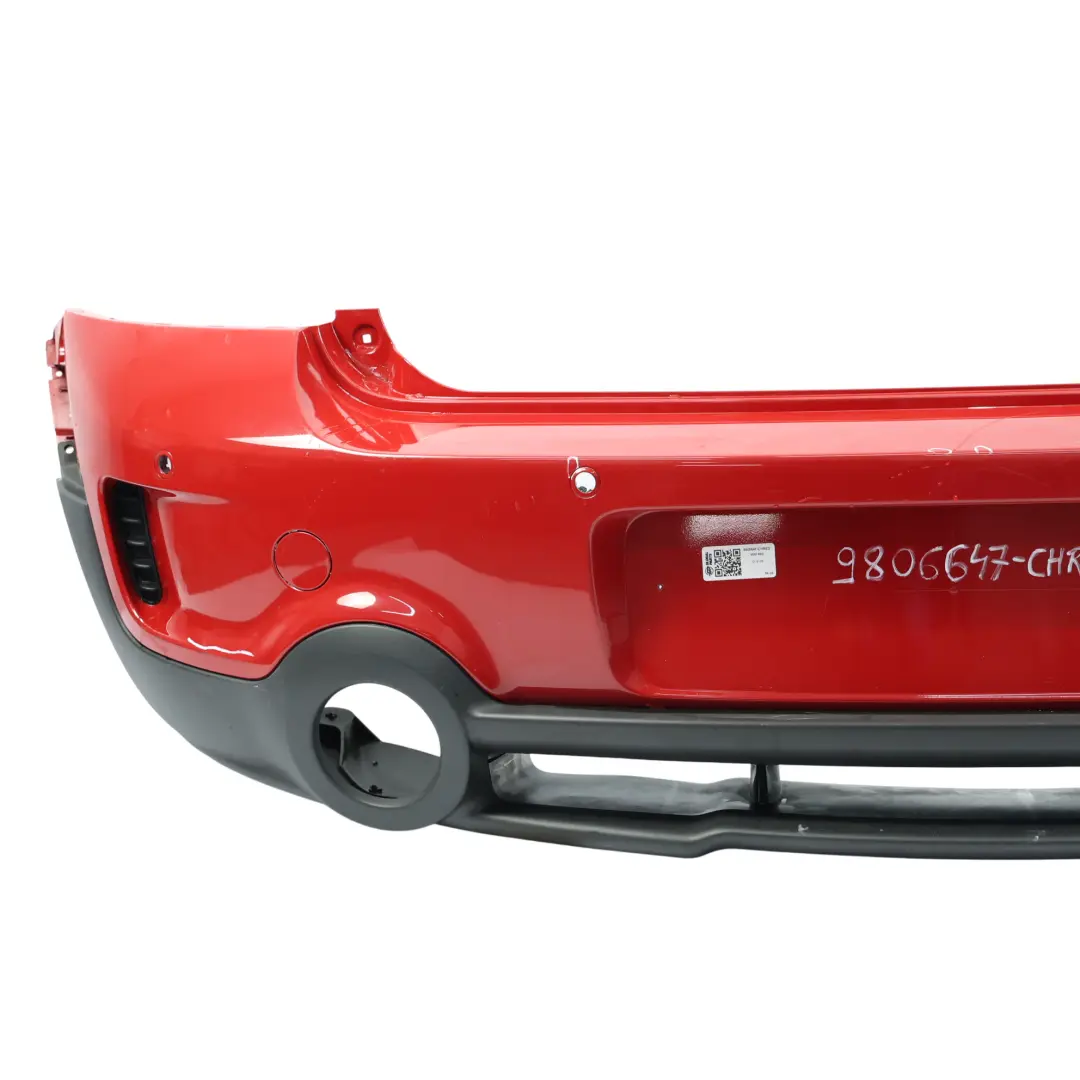 Mini Countryman R60 Paraurti Posteriore Cooper S PDC Chili Red Rosso - 851 - SKU 9806647-CHRED - Numero di parte 9806647