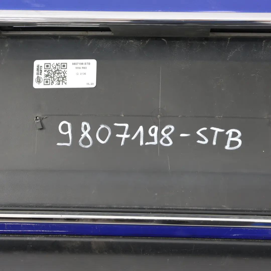 Mini Countryman R60 Rear Bumper PDC Starlight Blue Metallic - B62 - SKU 9807198-STB - Part number 9807198