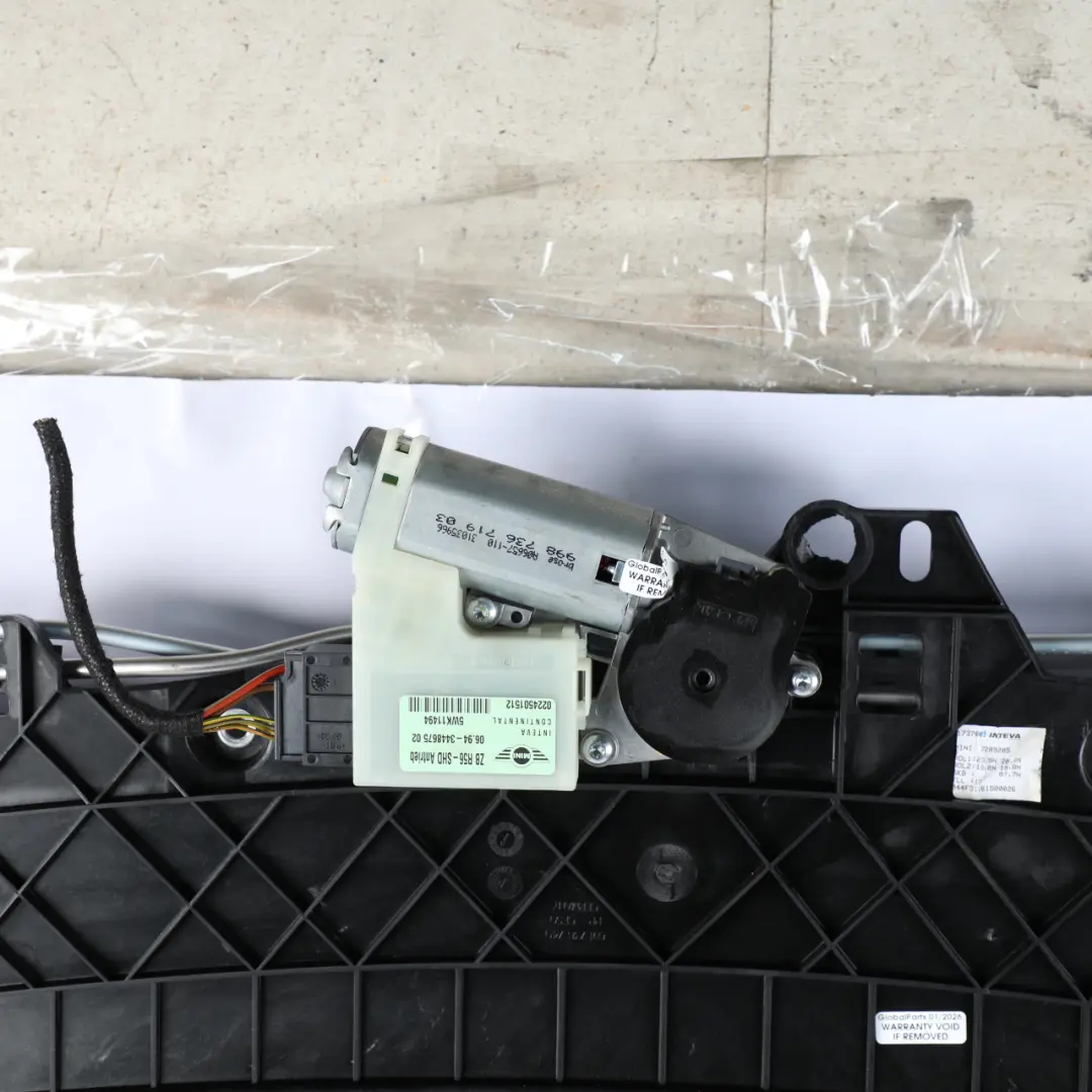 Electrical Panoramic Glass Roof Sunroof Panorama to Mini R61 Paceman with Part number 9809397 Mini R61 Paceman Electrical Panoramic Glass Roof Sunroof Panorama - SKU 9809397 - Part number 9809397