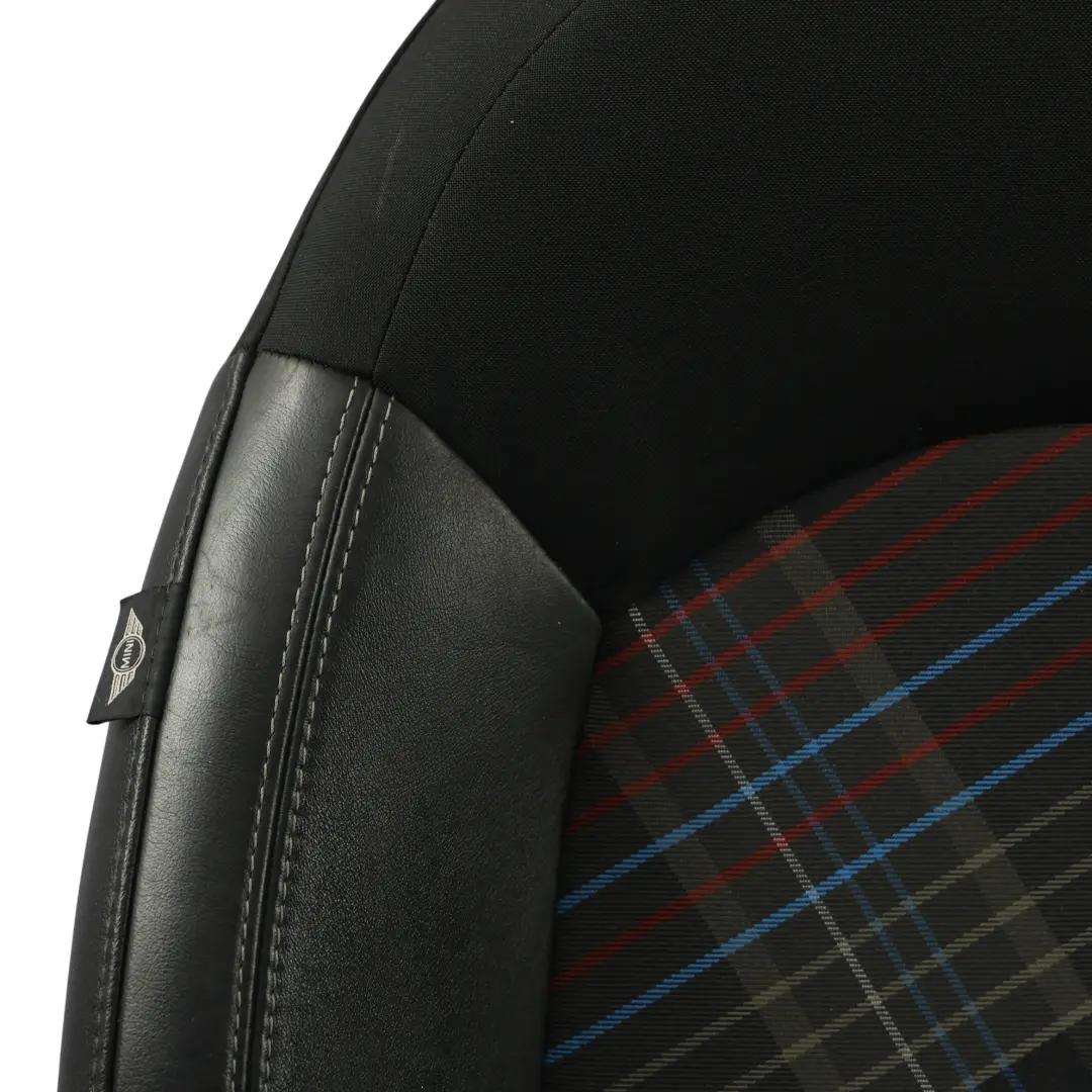 Front Seat Sport Left N/S Cloth Leather Hot Cross Carbon Black to Mini Paceman R61 with Part number 9810231 Mini Paceman R61 Front Seat Sport Left N/S Cloth Leather Hot Cross Carbon Black - SKU 9810231-1 - Part number 9810231