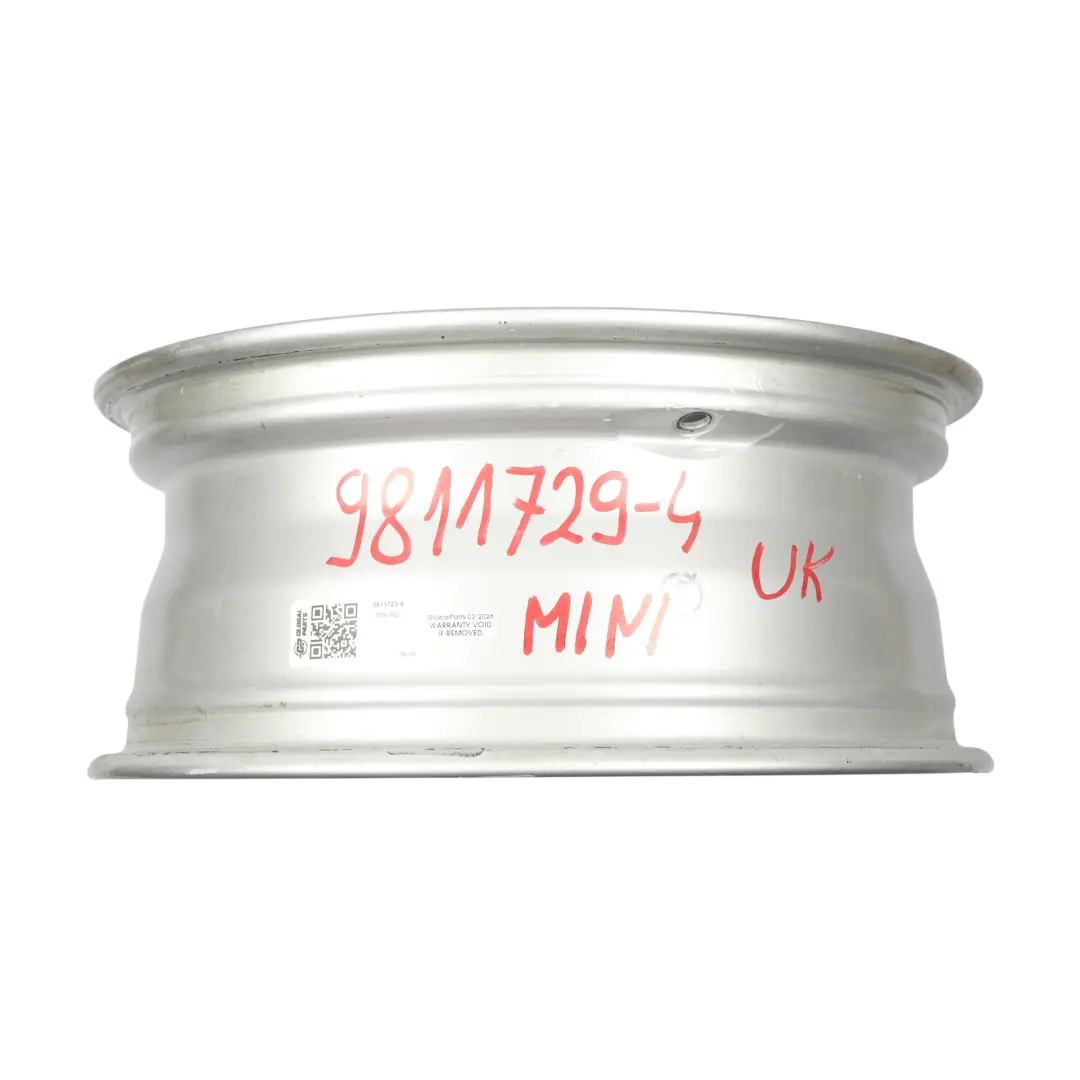 Mini R60 R61 Silver Wheel Alloy Rim 16" 6,5J ET:46 5 Star Air Spoke 140 - SKU 9811729-4 - Part number 9811729