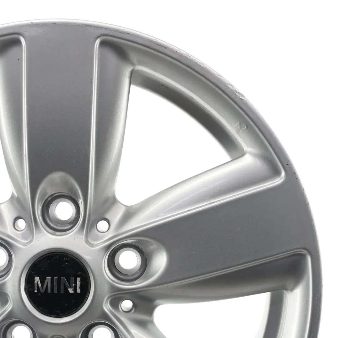 Mini R60 R61 Silver Wheel Alloy Rim 16" 6,5J ET:46 5 Star Air Spoke 140 - SKU 9811729-4 - Part number 9811729