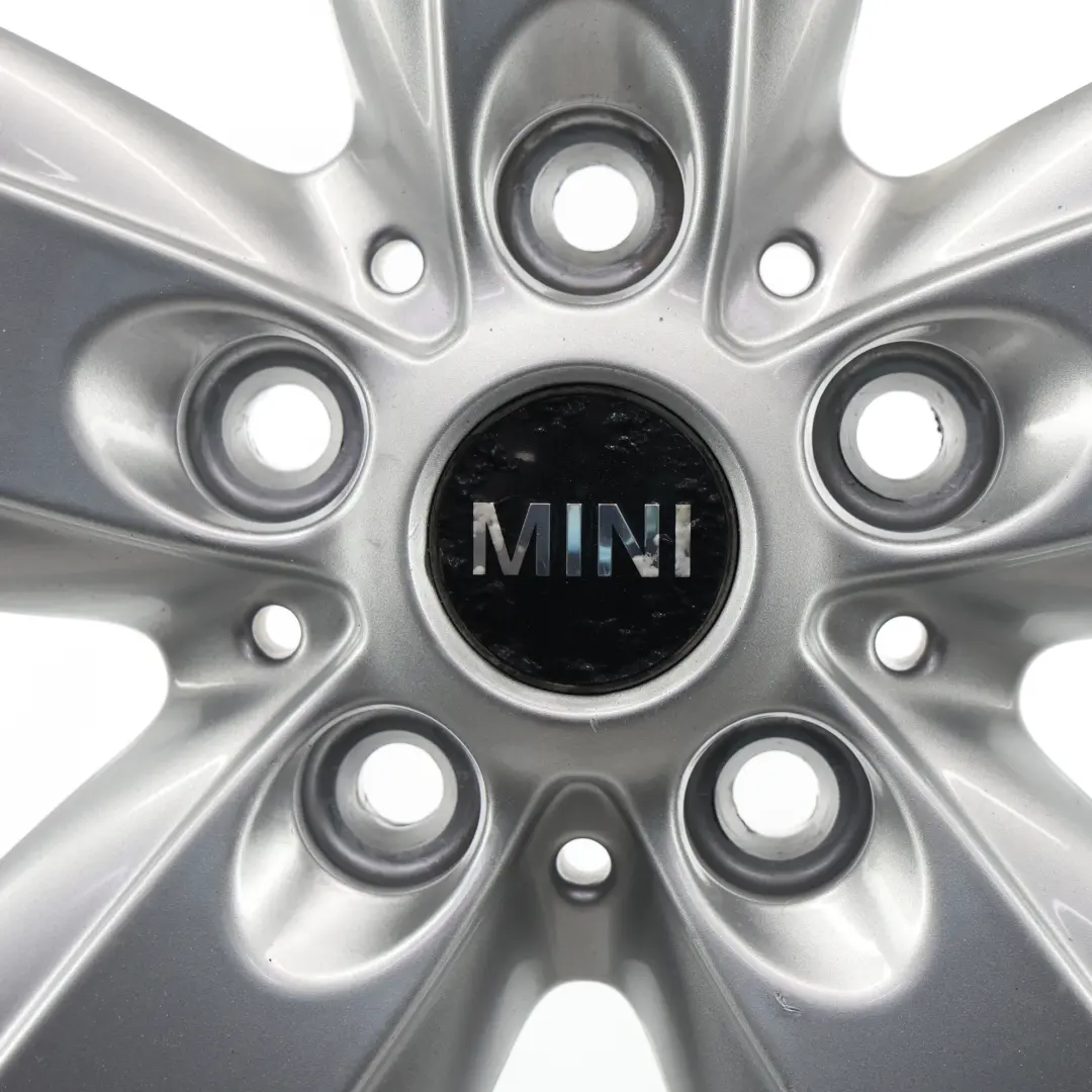 Mini R60 R61 Silver Wheel Alloy Rim 16" 6,5J ET:46 5 Star Air Spoke 140 - SKU 9811729-4 - Part number 9811729