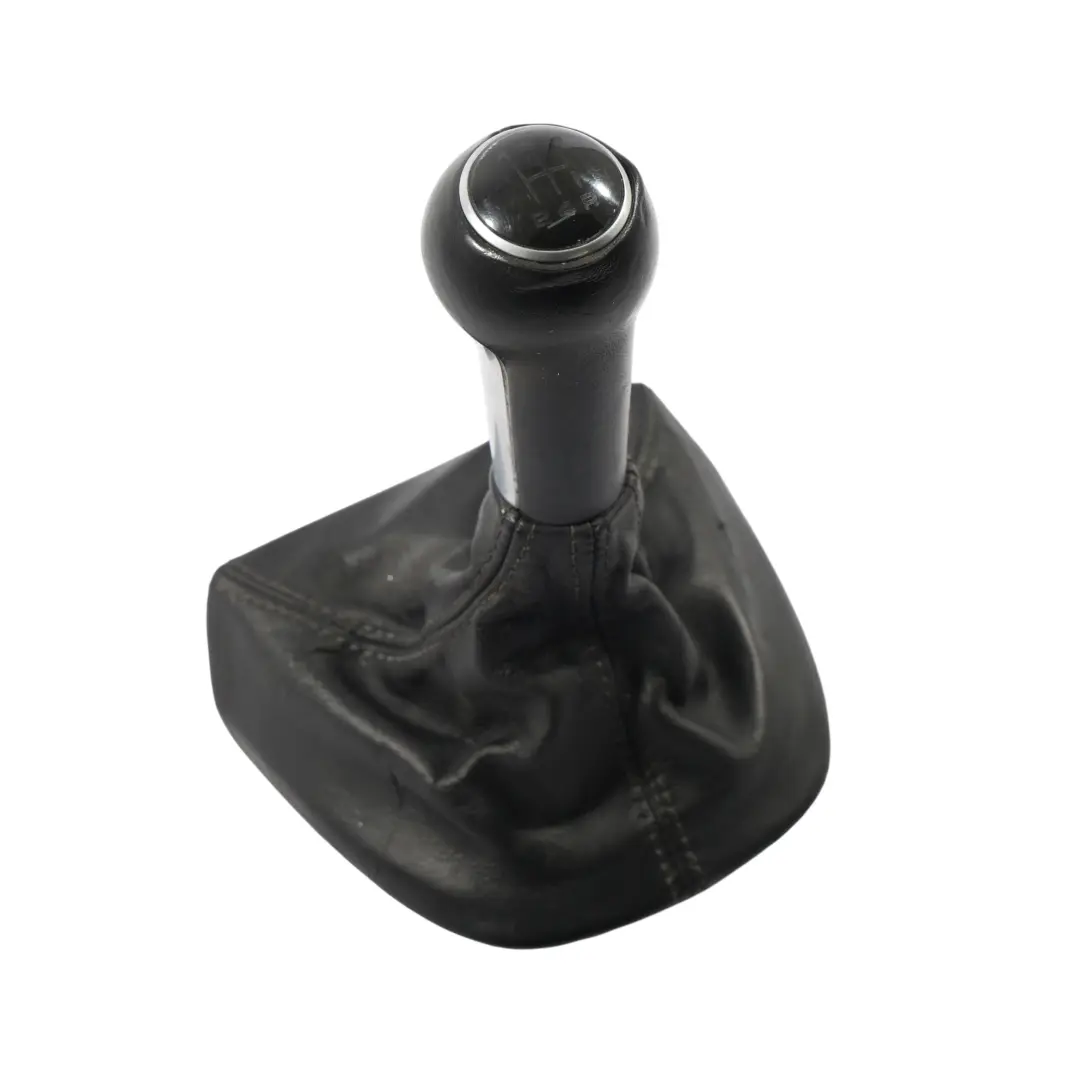 Porsche Cayman 987C Gear Shifter Lever Knob Manual Gearbox Leather - SKU 98742407500 - Part number 98742407500