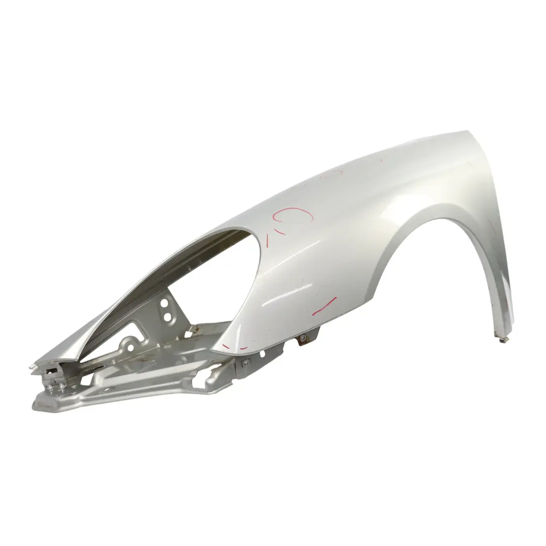Porsche Cayman 987 Pannello Laterale Anteriore Sinistro Arctic Silver - 92T - SKU 98750303100-ARS - Numero di parte 98750303100