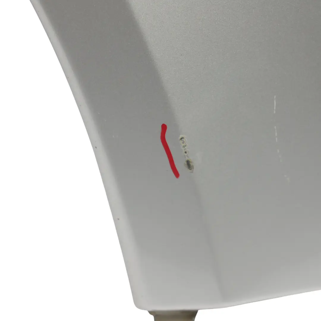 Błotnik Lewy Przedni Boczny Arctic Silver Metalik - 92T do Porsche Cayman 987 o numerze 98750303100 Porsche Cayman 987 Błotnik Lewy Przedni Boczny Arctic Silver Metalik - 92T - SKU 98750303100-ARS - Numer Części 98750303100